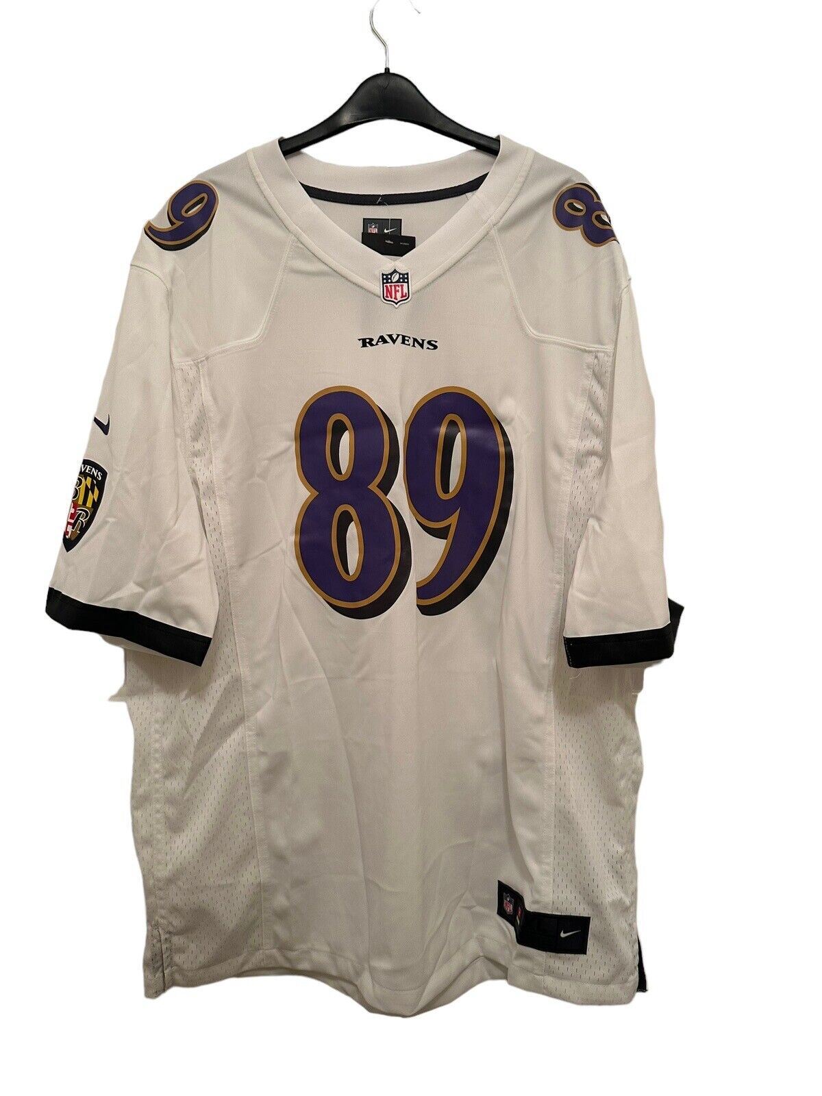 NIKE Baltimore Ravens NFL Game Road Jersey - ANDREWS 89 - Mens Size XL