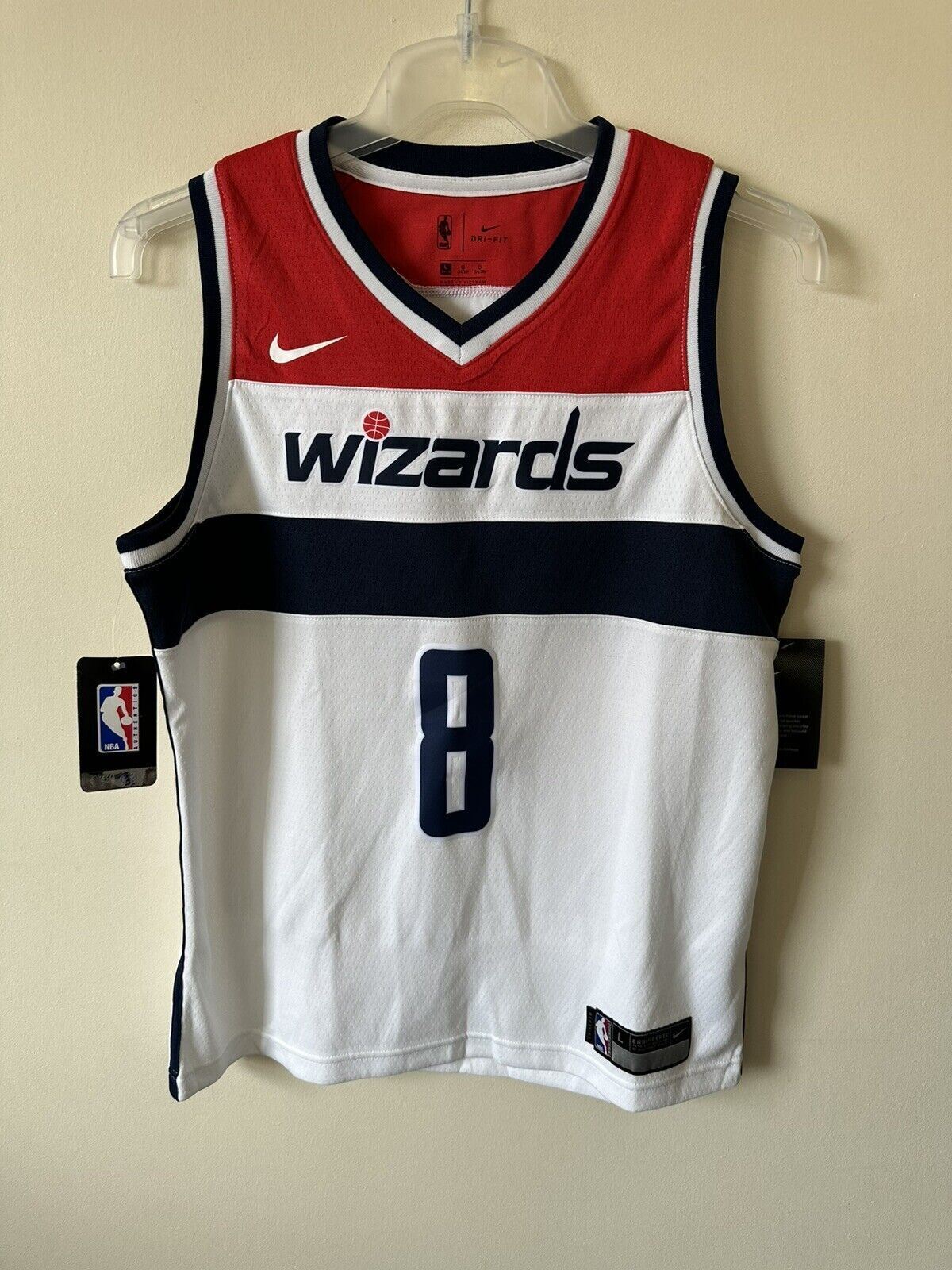 Nike NBA Washington Wizards Swingman Jersey Basketball Youth 12-13 Years