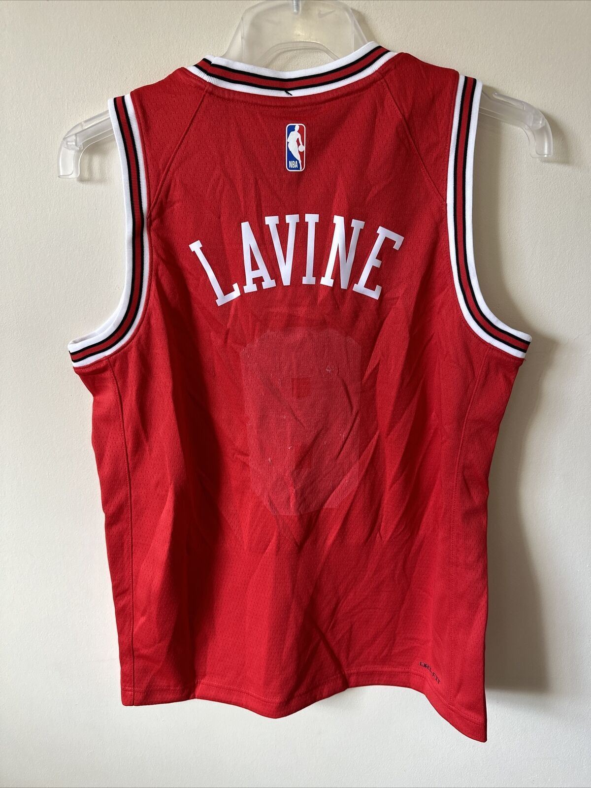 Nike NBA Chicago Bulls Icon Edition Jersey LAVINE Basketball Youth 12-13 Years