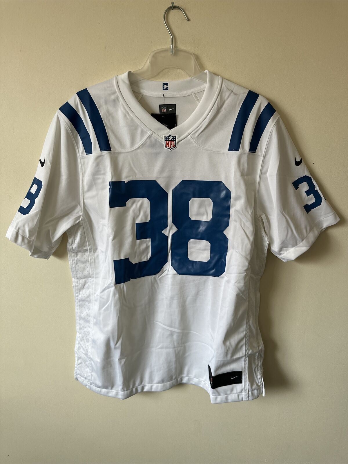 Nike NFL Indianapolis Colts Jersey DANIEL 38 Mens Large.