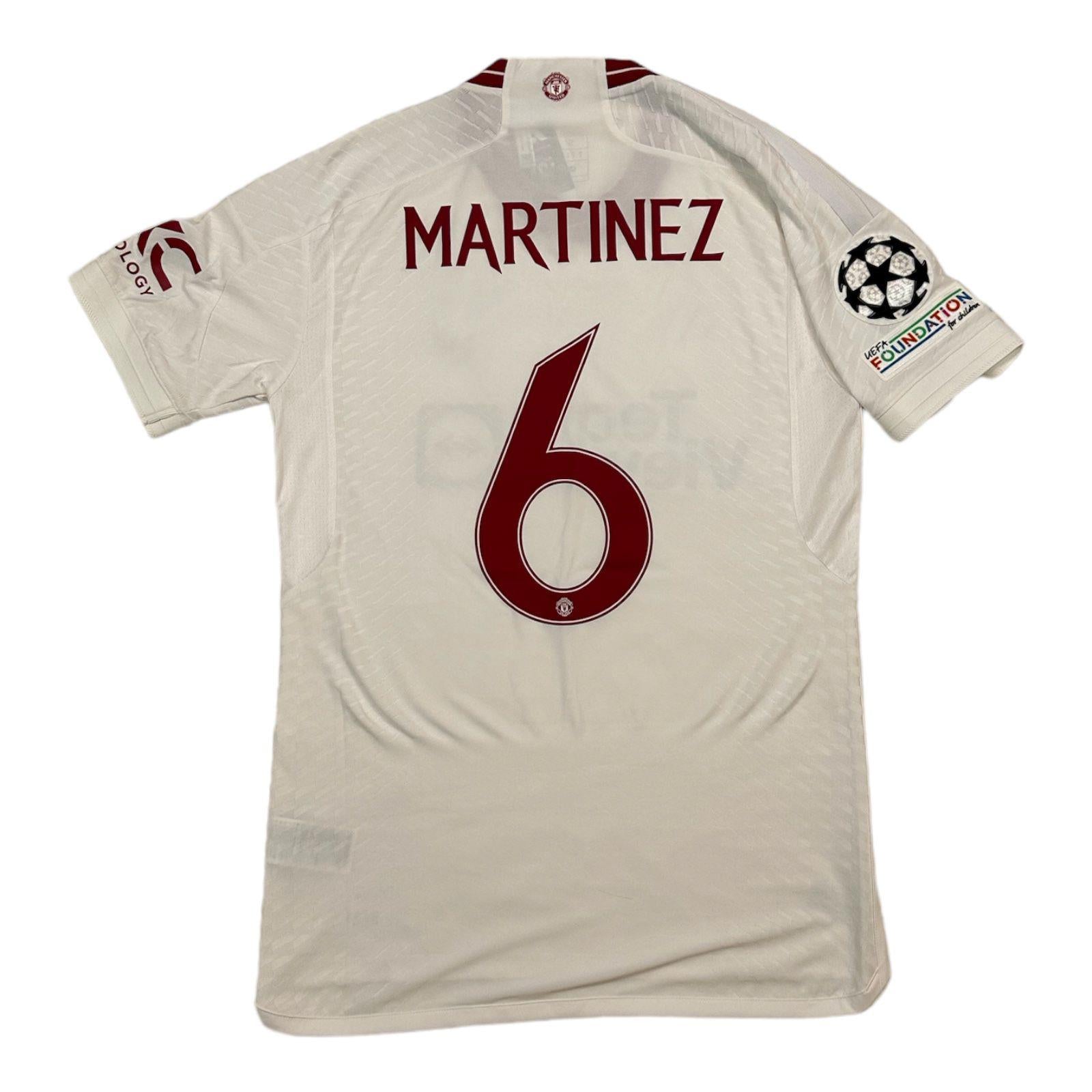 Adidas Manchester United Third Shirt 2023/24 Authentic Pro UCL MARTINEZ Medium
