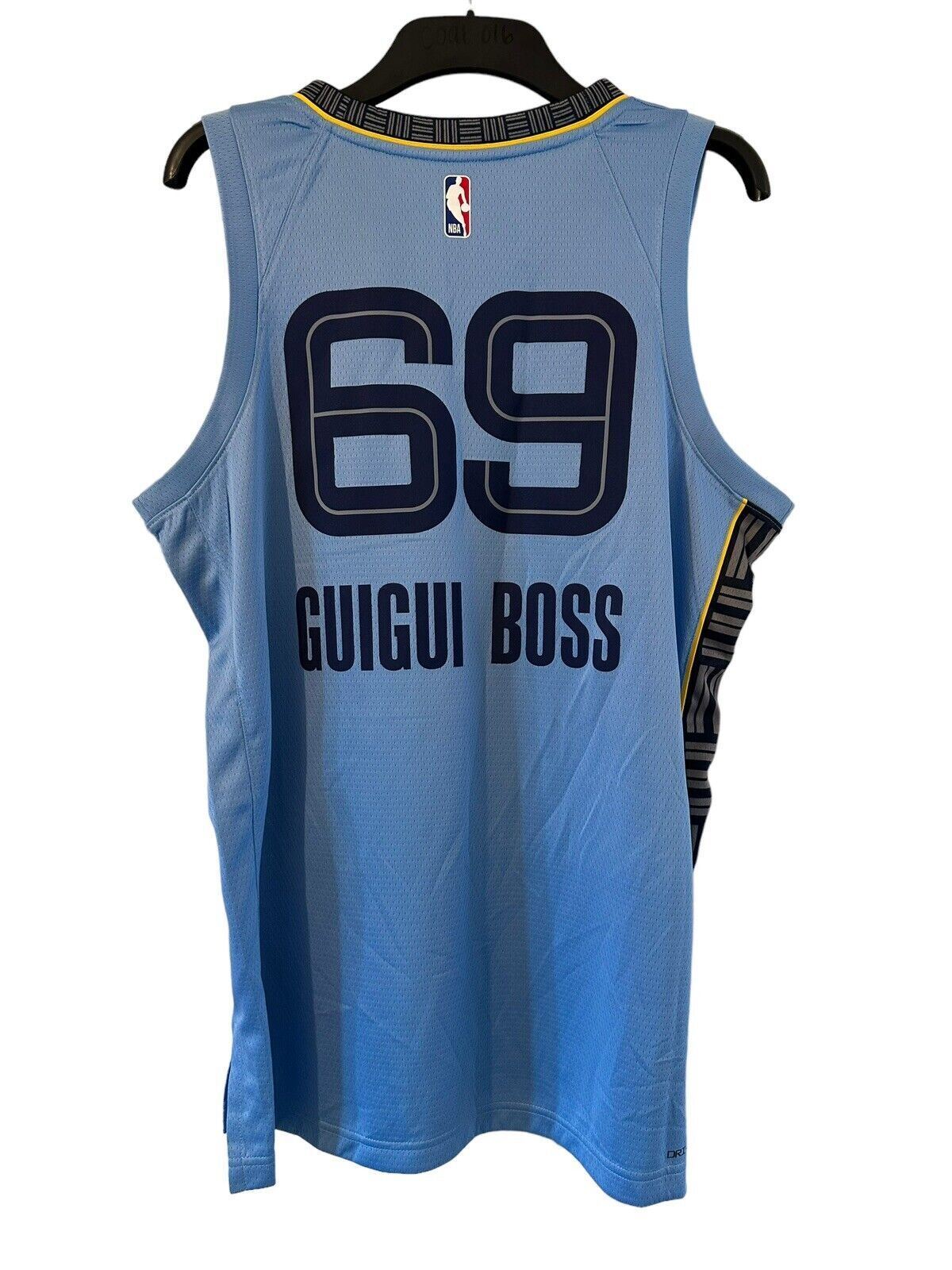 Nike NBA Memphis Grizzlies Statement Edition Jersey GUIGUI BOSS 69 Mens L *DF*