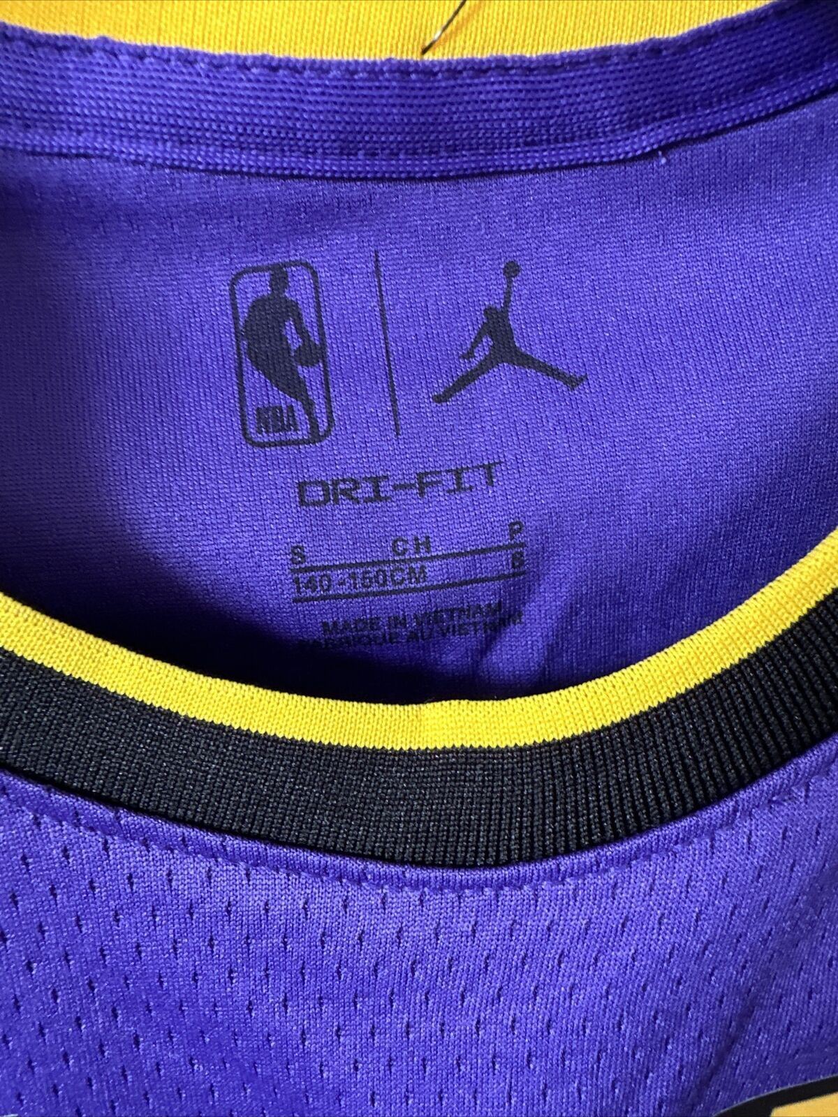 Nike NBA LA Lakers Statement Edition Jersey HARTY 9 Youth 8-10 Years