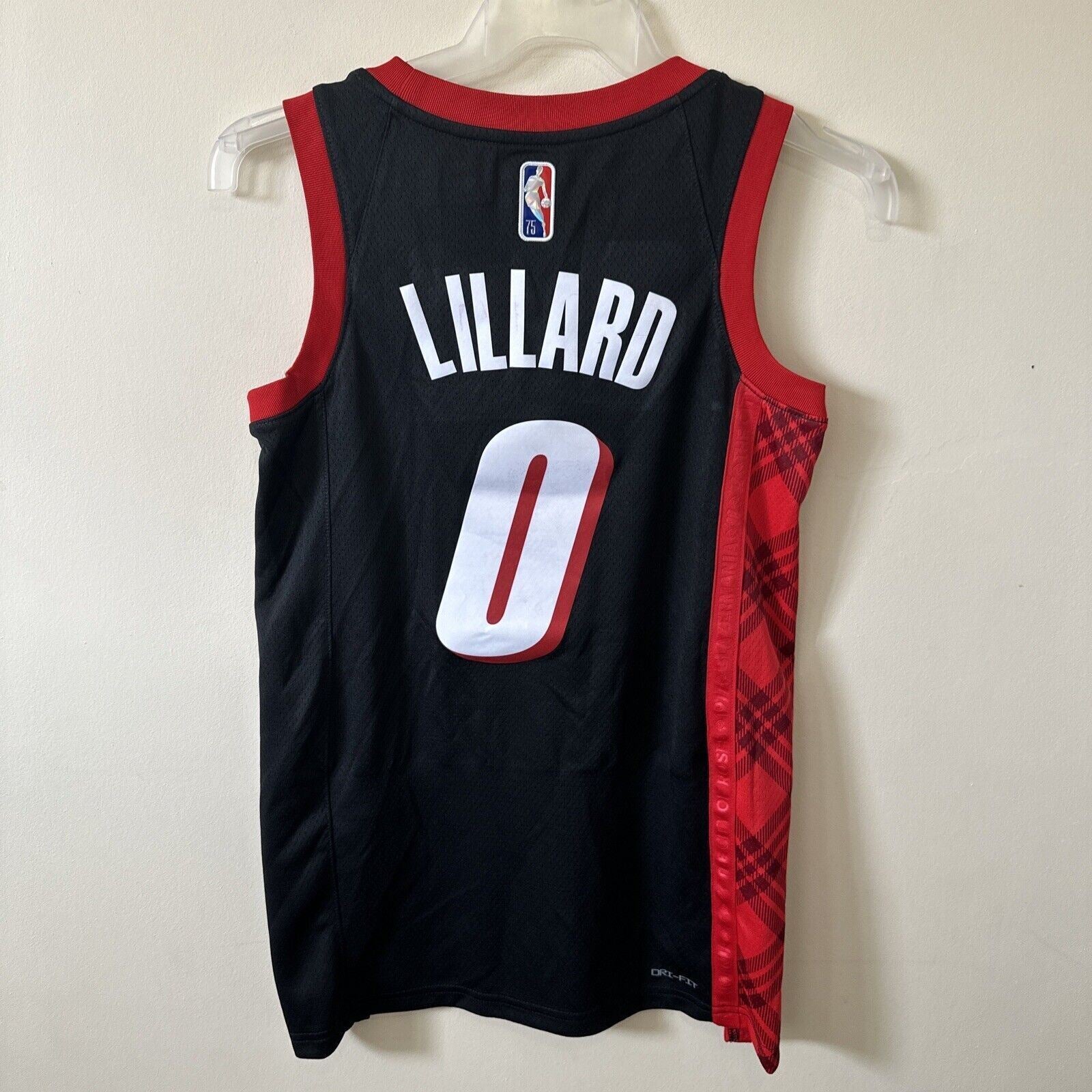 Nike NBA Portland Trail Blazers City 75th Edition Jersey LILLARD 0 Men’s XS