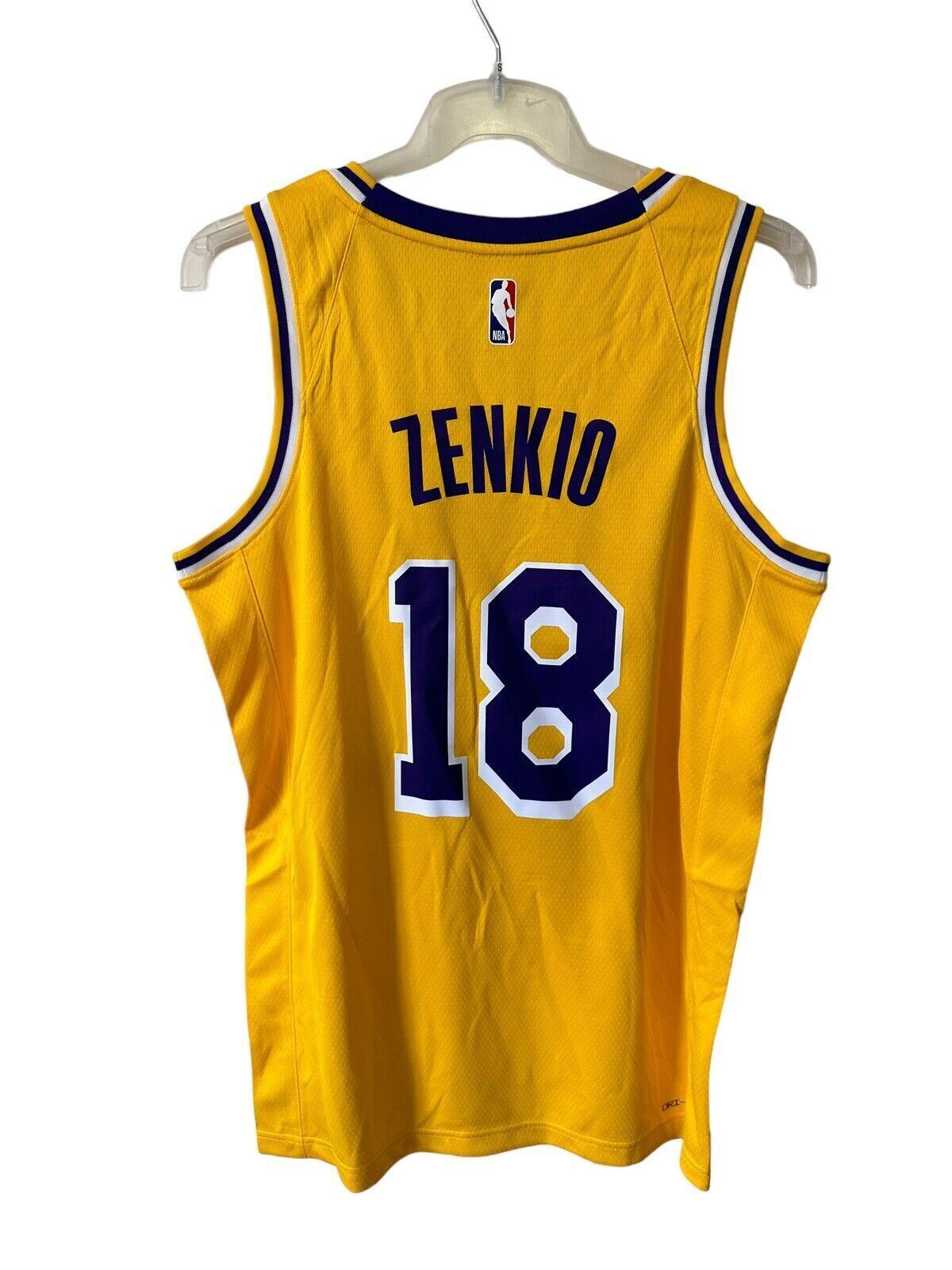 Nike NBA LA Lakers Icon Edition Jersey ZENKIO 18 Basketball Men’s Medium