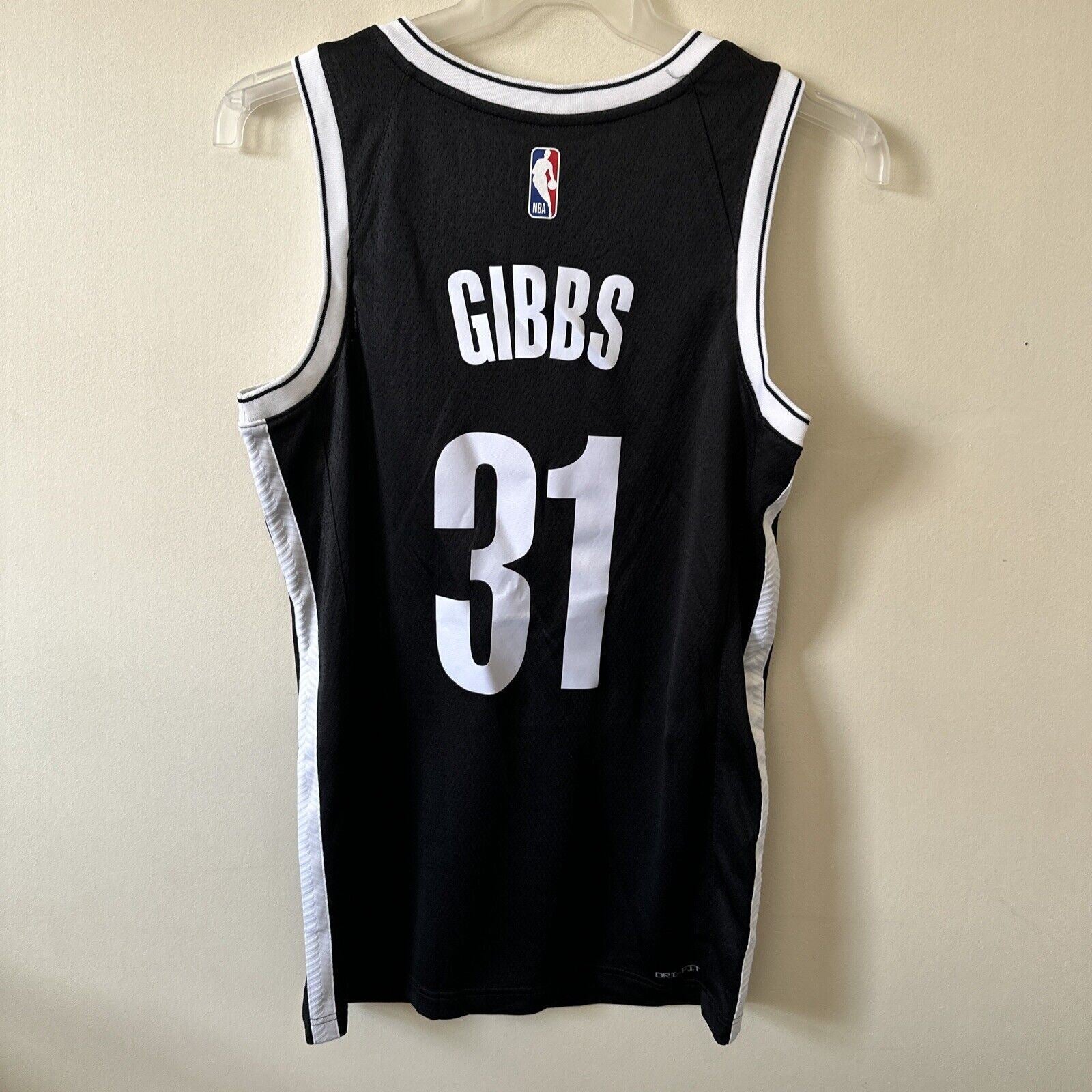 Nike NBA Brooklyn Nets Swingman Edition Jersey GIBBS 31 Men’s Small
