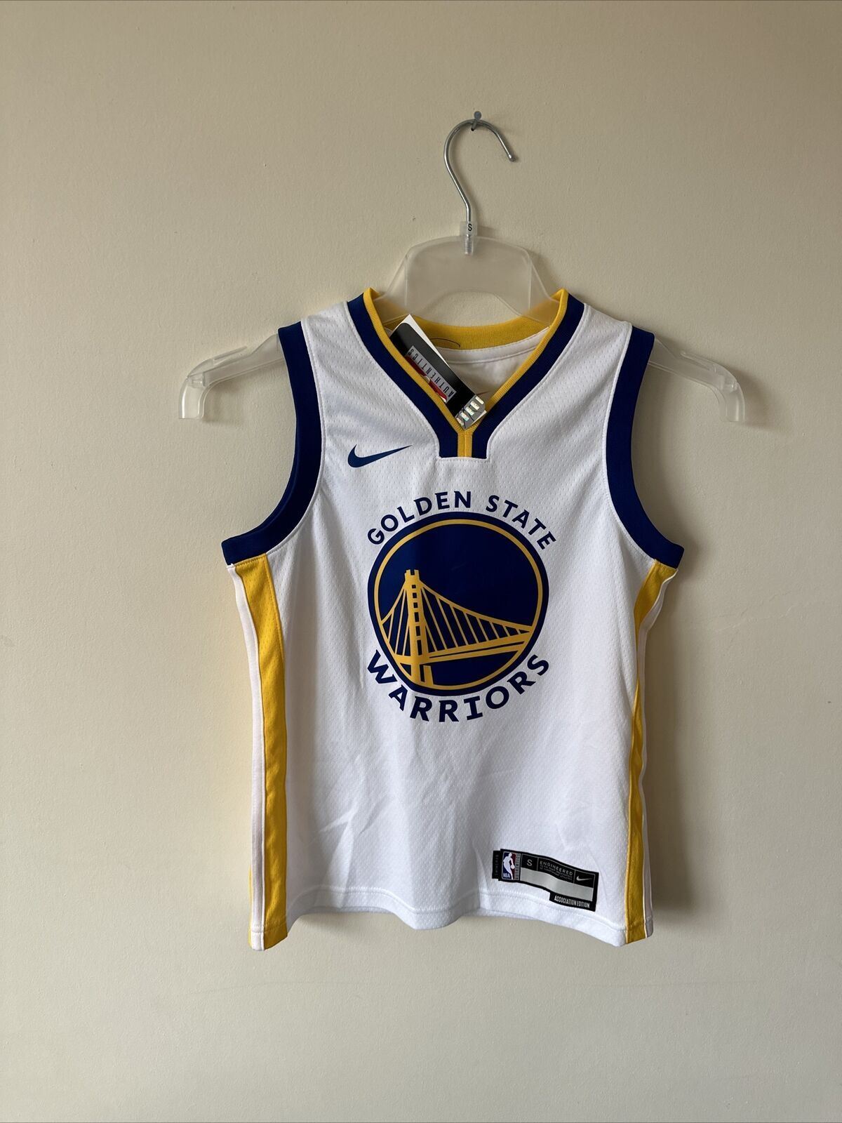 Nike NBA Golden State Warriors Association Edition Jersey Youth 8-10 Years *DF
