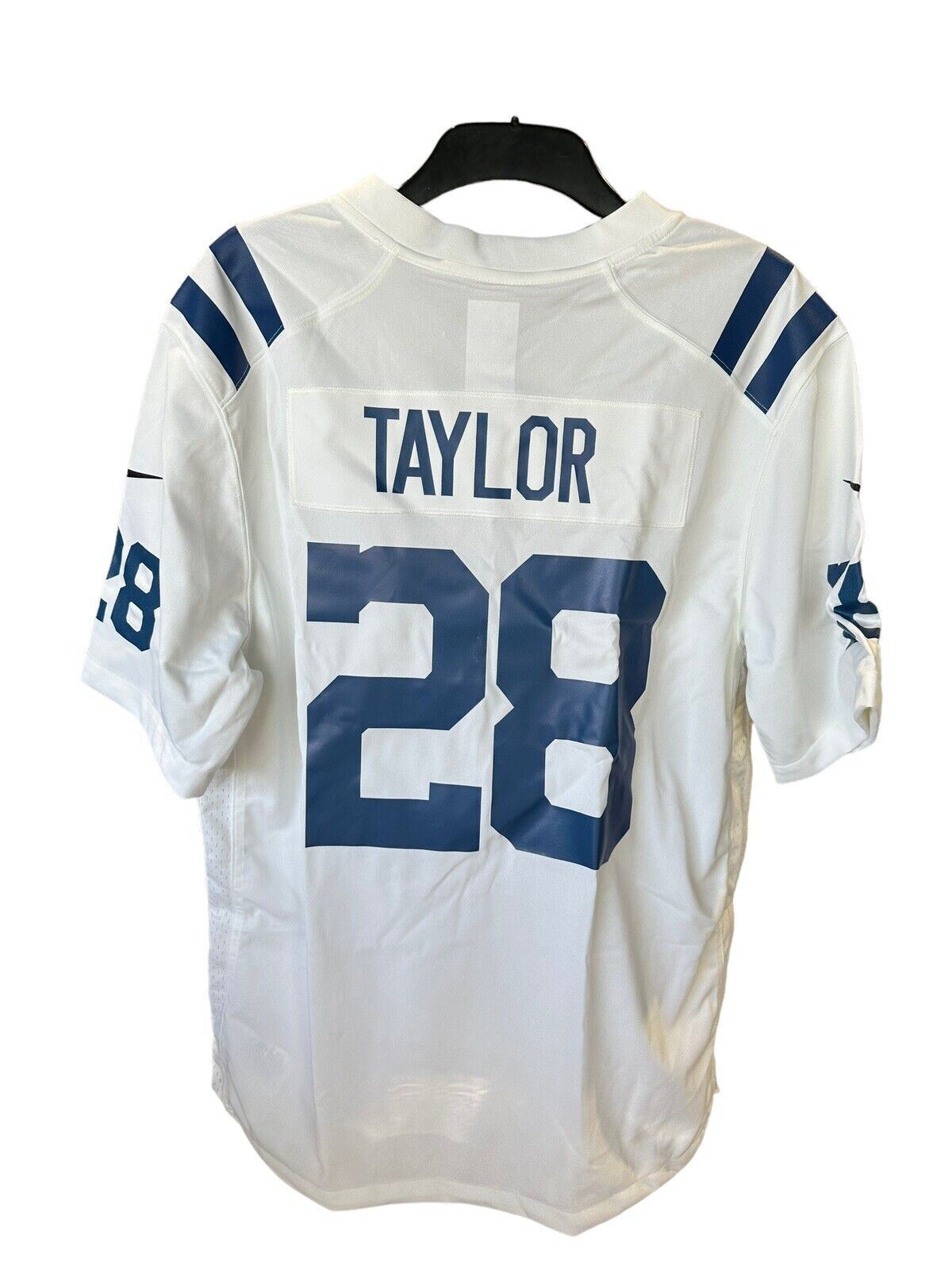 Nike NFL Indianapolis Colts Jersey TAYLOR 28 Mens Large.