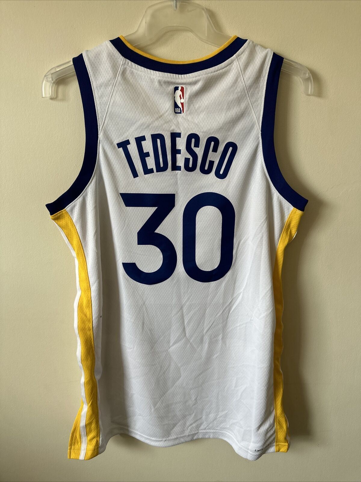 Nike NBA Golden State Warriors Association Edition Jersey TEDESCO 30 Men’s M