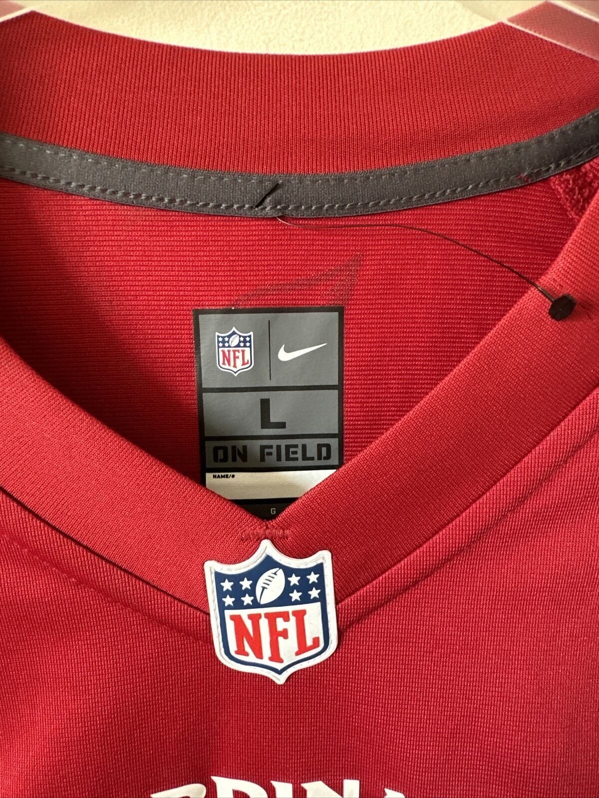 Nike NFL Arizona Cardinals Game Jersey CONNER 6 Mens Large
