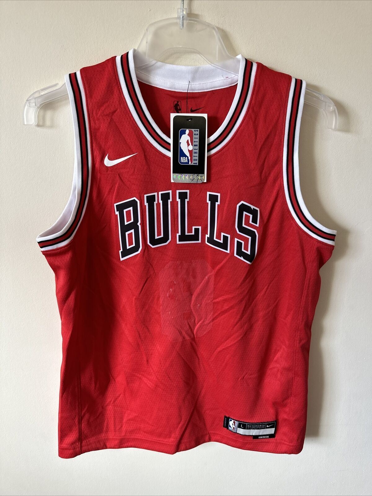 Nike NBA Chicago Bulls Icon Edition Jersey LAVINE Basketball Youth 12-13 Years