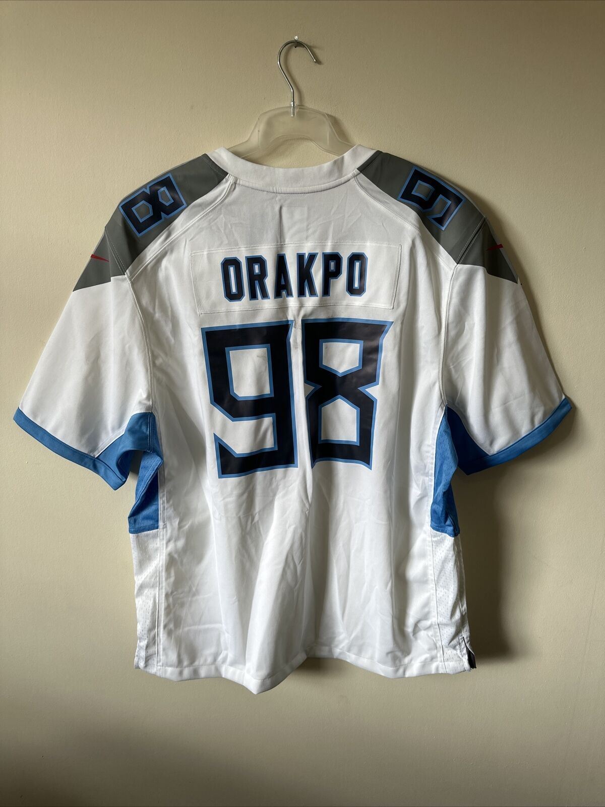 Nike NFL Tennesse Titans Road Game Jersey ORAKPO 98 Mens Size 2XL