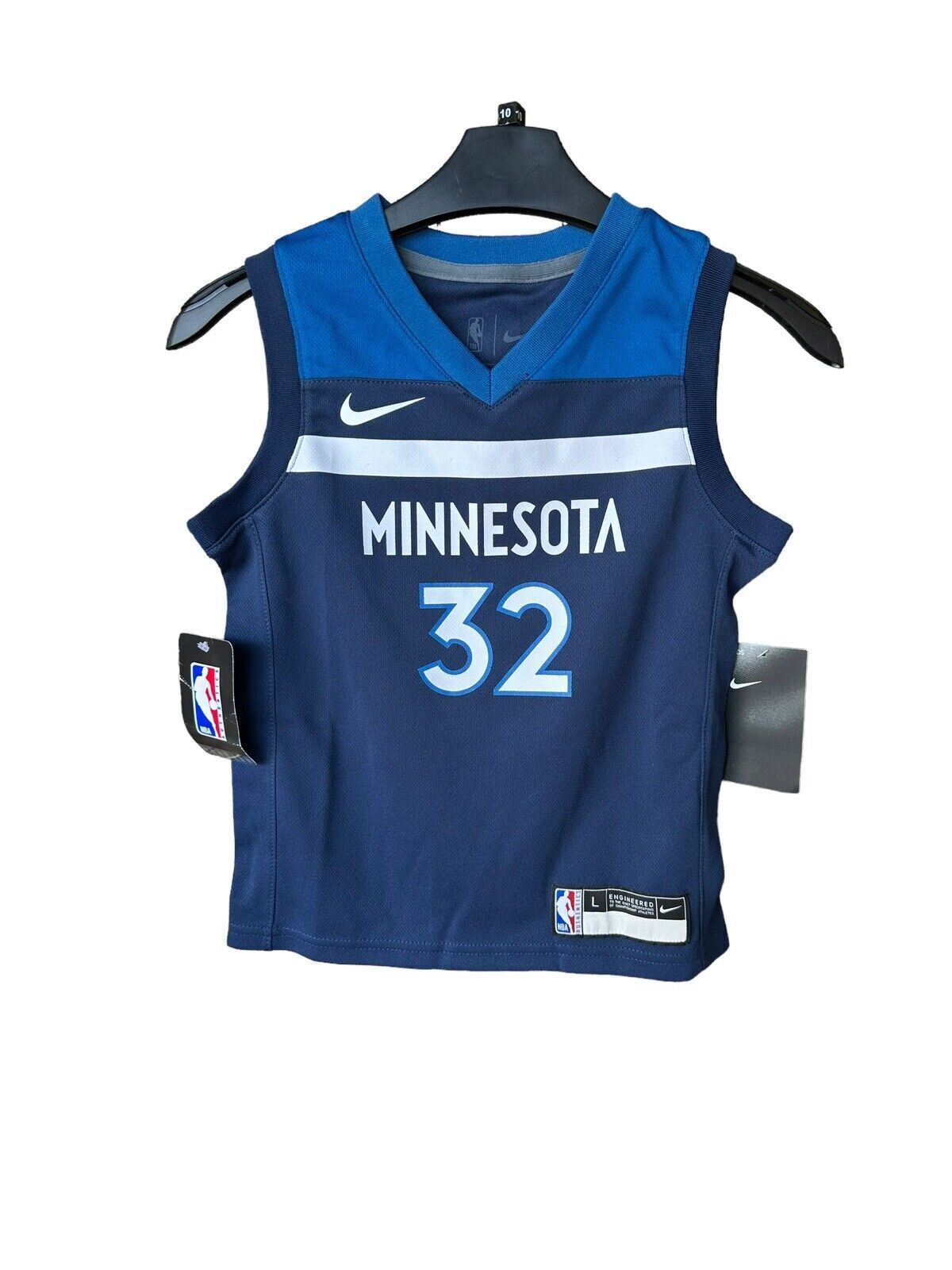Nike NBA Minnesota Timberwolves Jersey TOWNS 32 Children’s Size 6-8 Years