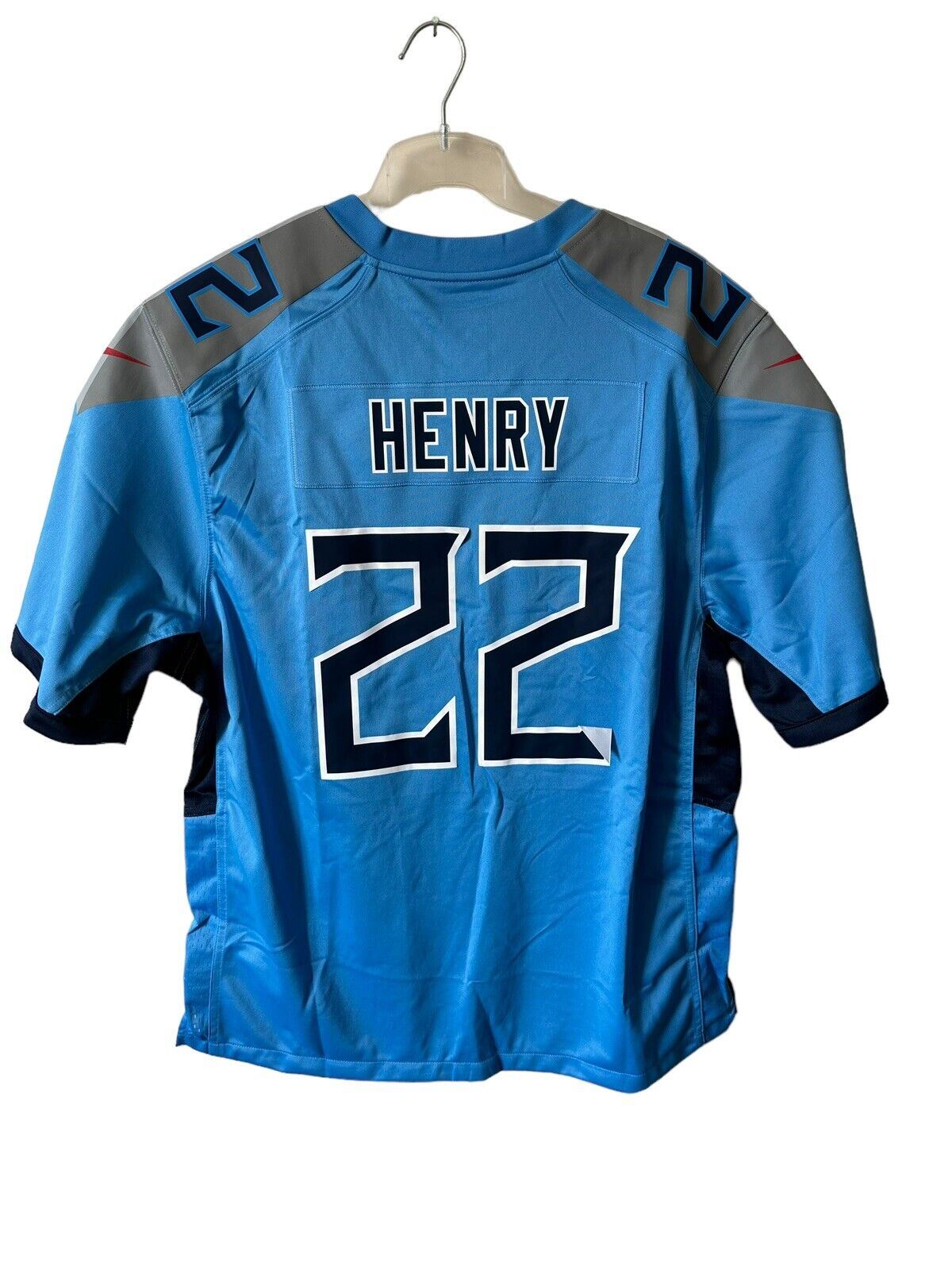 Nike NFL Tennesse Titans Home Game Jersey HENRY Mens Size XL *DF