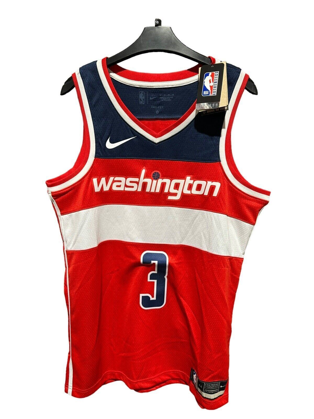 Nike NBA Washington Wizards Swingman Jersey BEAL 3 Basketball Mens Medium.